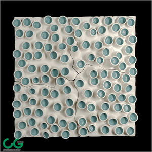 Razz Ma Tazz No. 1  ceramic wall